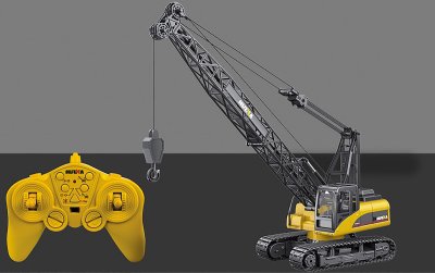 Zoom bild av HUINA Crane R/C 1:14, 2,4GHz Ni-MH, 15 channels