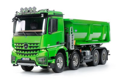Zoom bild av TAMIYA 1/14 R/C Mercedes-Benz 4151 8x4 (Candy Green)