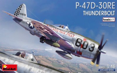 Zoom bild av P-47D-30RE THUNDERBOLT. BASIC KIT