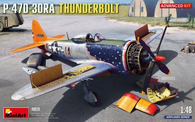 Zoom bild av P-47D-30RA Thunderbolt Advanced kit 1/48