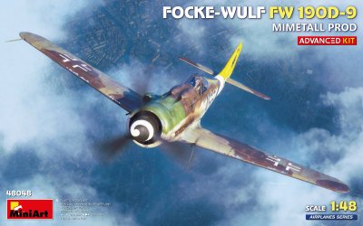 Zoom bild av 1/48 FOCKE-WULF FW 190D-9. MIMETALL PROD. ADVANCED KIT