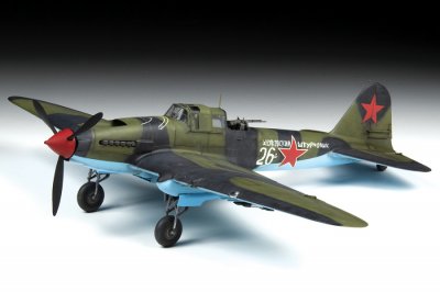 Zoom bild av IL-2 STORMOVIK MOD. 1943. SKALA 1/48