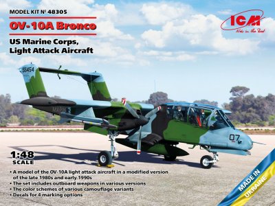 Zoom bild av OV-10A Bronco US Marine Corps, Light Attack Aircraft 1/48