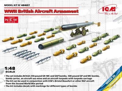 Zoom bild av WWII British Aircraft Armament 1/48