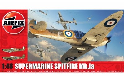 Zoom bild av SUPERMARINE SPIFIRE Mk.1a. 149 DELAR. 192X232 mm. NIVÅ 3 AV 4. S