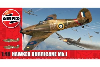 Zoom bild av HAWKER HURRICANE Mk.I. 127 DELAR. 204X253 mm. NIVÅ 3 AV 4. SKALA