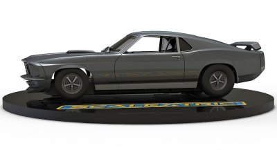 Zoom bild av Scalextric John Wick Ford Mustang BOSS 429 1:32