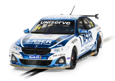Zoom bild av Scalextric BMW 330e NGTC, Laser Tools, Jake Hill 2023