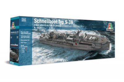 Zoom bild av M.A.S. 563/568 WITH CREW. SKALA 1/35