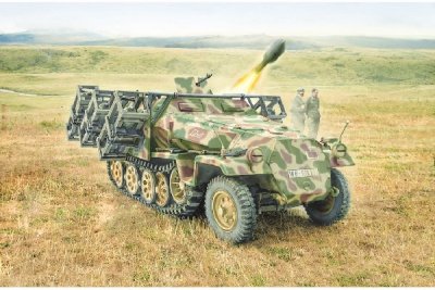 Zoom bild av Sd.Kfz. 251/1 STUKA ZU FUSS. SKALA 1/72