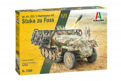Zoom bild av Sd.Kfz. 251/1 STUKA ZU FUSS. SKALA 1/72