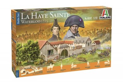 BATTLESET: WATERLOO 1815 LA HAYE SAINT. SKALA 1/72