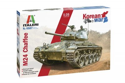 Zoom bild av M-24 "CHAFFEE" KOREAN WAR. SKALA 1/35