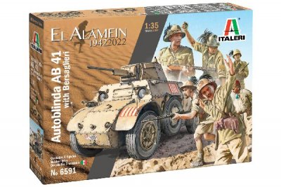 Zoom bild av 1:35 AB 41 WITH BERSAGLIERI ITALIAN INFANTRY