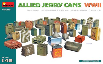 Zoom bild av MiniArt ALLIED JERRY CANS WW2 1/48