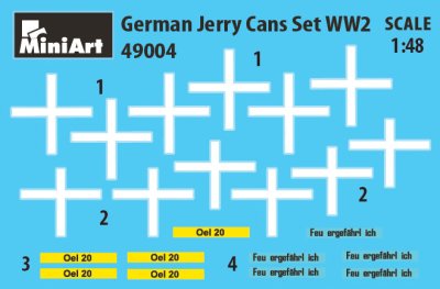 Zoom bild av Tyske jerrry cans WW2