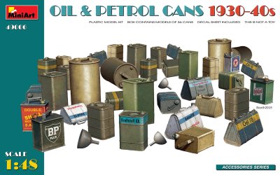 Zoom bild av MiniArt OIL & PETROL CANS 1930-40s 1/48