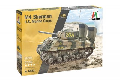 Zoom bild av M4A2 U.S. MARINE CORPS. SKALA 1/35