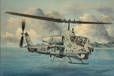 Zoom bild av 1/35 AH-1W Super Cobra (Turned Exhaust)