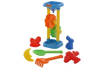 Zoom bild av POLESIE Sandkvarn Set 7 delar ass. färger