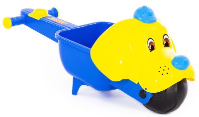 Zoom bild av POLESIE Skottkärra med hundmotiv framtill