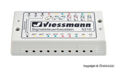 Zoom bild av 5210 Styrmodul för färgljussignaler