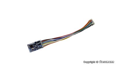 Zoom bild av 5245 H0 Locomotive decoder with 8-pole interface plug