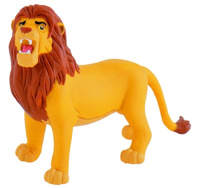 Zoom bild av Bullyland Walt Disney Simba 11,7x4,5x8cm