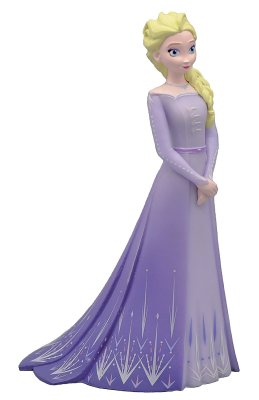Zoom bild av Bullyland Walt Disney Elsa i lilla kjole 5,8x6,5x10cm