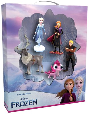 Zoom bild av Bullyland Walt Disney Frozen 2 gaveæske 5 figurer
