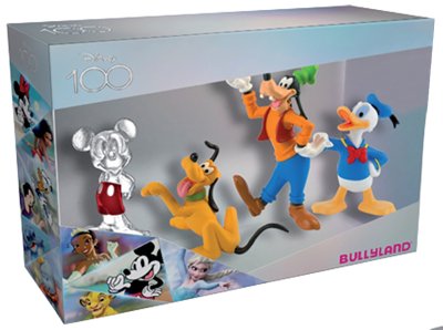 Zoom bild av Bullyland WD 100 års Platinium Classic gaveæske 4 figurer