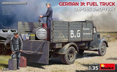 Zoom bild av 1/35 German 3t Fuel Truck 3,6-36S PmQ-Type