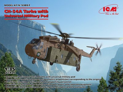 Zoom bild av ICM CH-54A with universal military pod 1/35