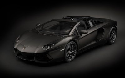 Zoom bild av POCHER Lamborghini Aventador LP700-4 Roadster Nero Nemesi