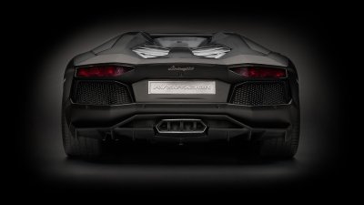 Zoom bild av POCHER Lamborghini Aventador LP700-4 Roadster Nero Nemesi
