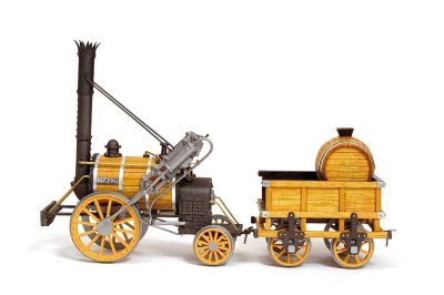 ROCKET ÅNGLOK I SKALA 1/24 G. 