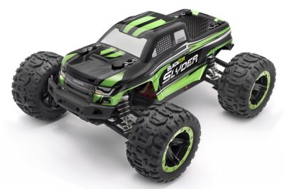 Zoom bild av SLYDER MT 1/16 4 WD ELECTRIC MONSTER TRUCK-GREEN