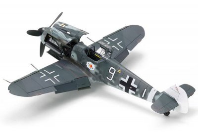 Zoom bild av MESSERSCHMITT Bf109 G-6. L=188mm. SKALA 1/48
