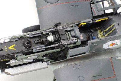 Zoom bild av MESSERSCHMITT Bf109 G-6. L=188mm. SKALA 1/48