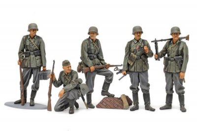 Zoom bild av GERMAN INFANTRY SET (MID-WWII). SKALA 1/35