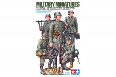 Zoom bild av GERMAN INFANTRY SET (MID-WWII). SKALA 1/35