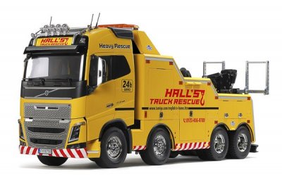 Zoom bild av R/C MODELL VOLVO FH16 8x4 TOW TRUCK GLOBETROTTER 750. SKALA 1/14