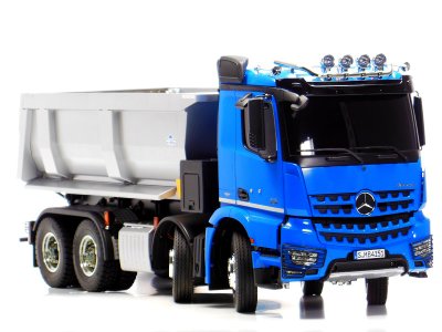 Zoom bild av TAMIYA 1/14 R/C Mercedes-Benz Arocs 4151 8x4 Tipper Truck