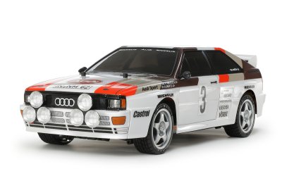 Zoom bild av TAMIYA 1/10 R/C Audi quattro Rallye A2 (TT-02)