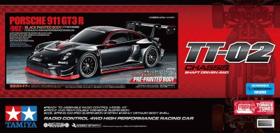 Zoom bild av TAMIYA 1/10 R/C Porsche 911 GT3 R (992) (Painted Body)