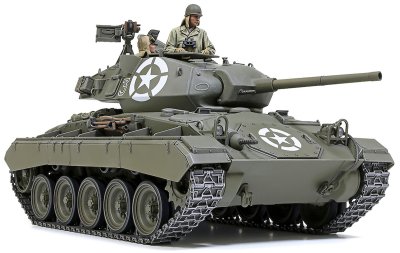 Zoom bild av TAMIYA 1/35 U.S. Light Tank M24 Chaffee European Theater