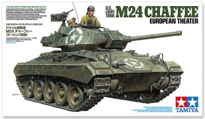 Zoom bild av TAMIYA 1/35 U.S. Light Tank M24 Chaffee European Theater