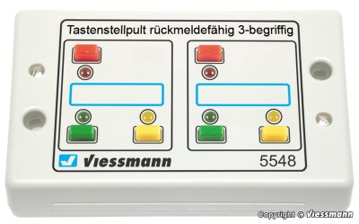 Zoom bild av 5548 Tryckknappspanel, återkoppling, 3-aspect