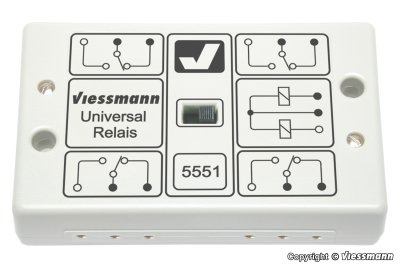 Zoom bild av 5551 Universalrelä 1 x 4UM