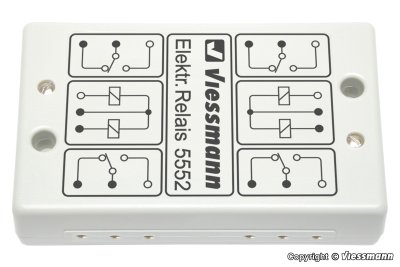 Zoom bild av 5552 Elektroniskt relä 2 x 2UM